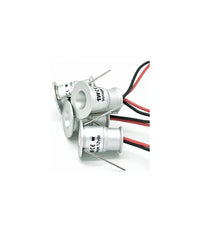 9 X Mini Faretto A Led Da Incasso 1w Cree Cob Silver Cielo Stellato Punto Luce  -bianco Freddo      -