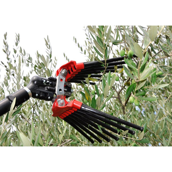 PETTINE PNEUMATICO DOPPIO RICAMBIO ABBACCHIATORE V8 TURBO LISAM