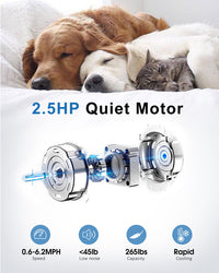 Tapis Roulant Elettrico 10 KM/H - Tapis Roulant salvaspazio - con LED, telecomando Facile da riporre 120kg - Nero