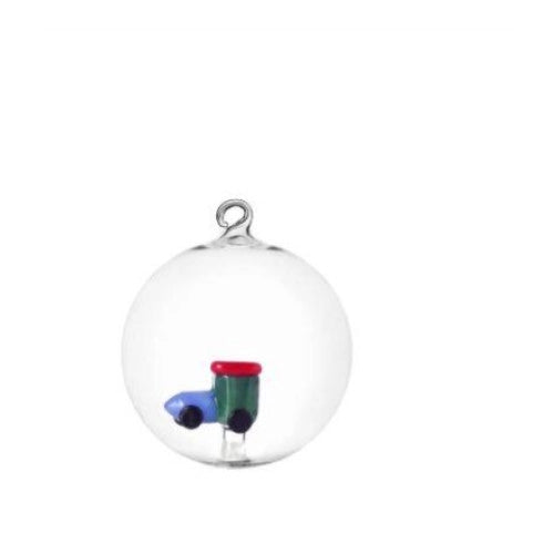 Palla di Natale trenino schiaccianoci