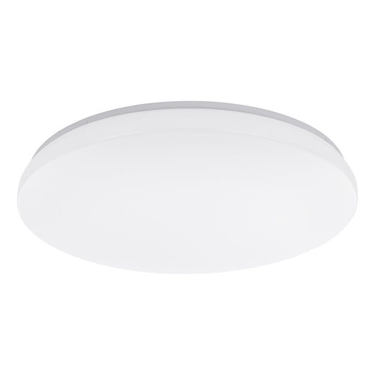 Plafoniera Contemporanea Totari-Z Acciaio Bianco 4 Luci Led Integrato 11,2W