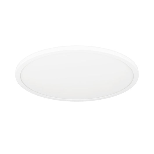 Plafoniera Moderna Rovito-Z Policarbonato Bianco Led Integrato 16,5W