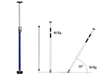 ALLINOX Asta Fermapannello Telescopica 190-360 Cm Supporto Cartongesso