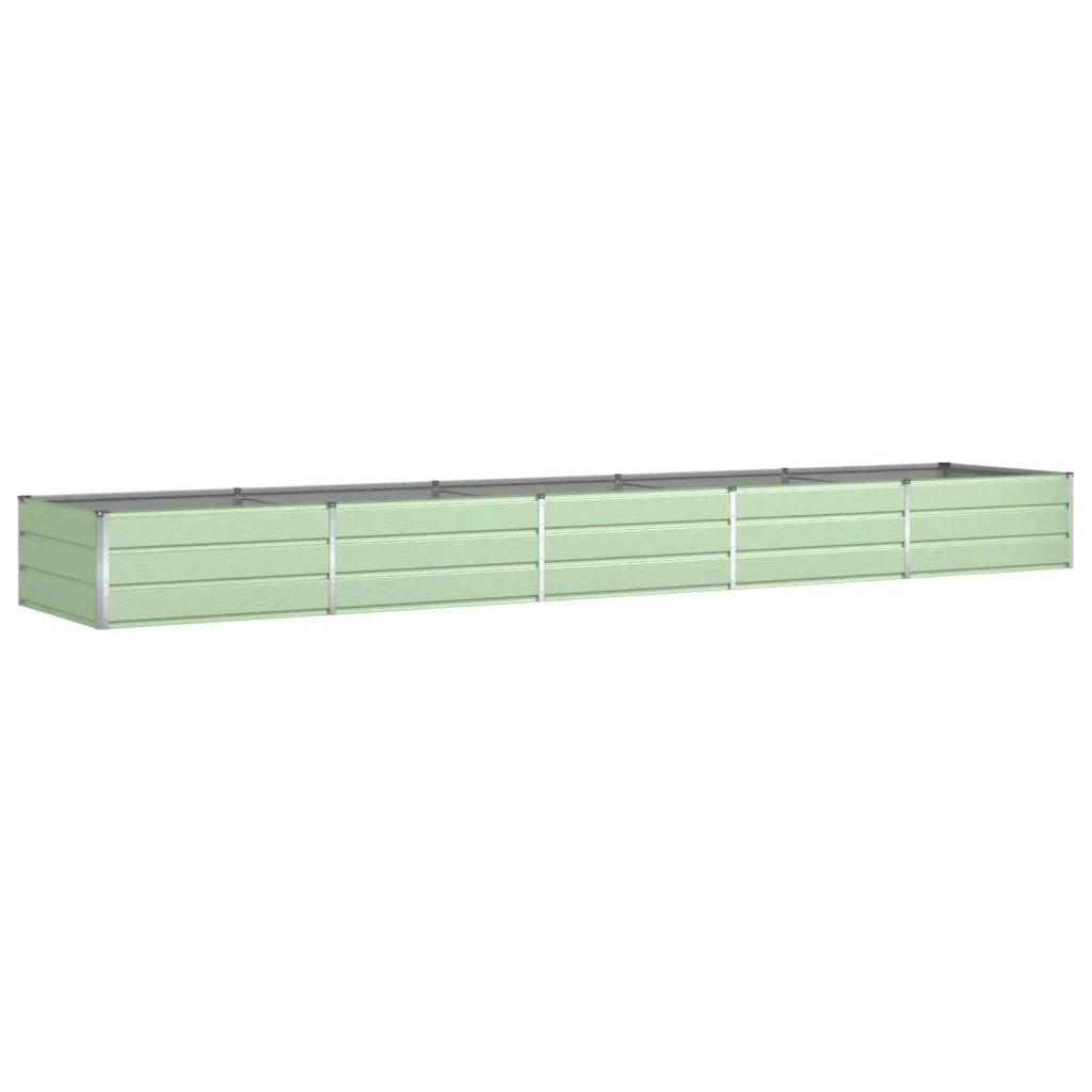 Fioriera Verde Pastello 480 x 100 x 45 cm Acciaio zincato