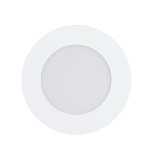 Faretto Ad Incasso Moderno Fueva Z Acciaio Bianco Led Integrato 5,4W 2700 6500K