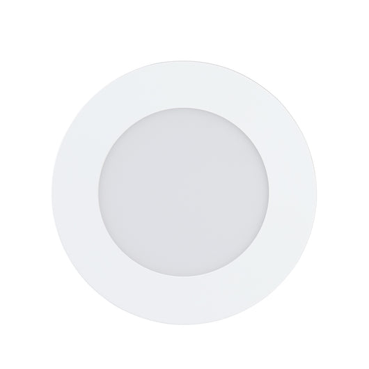 Faretto Ad Incasso Moderno Fueva Z Acciaio Bianco Led Integrato 5,4W 2700 6500K