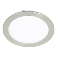 Faretto Ad Incasso Moderno Fueva Z Acciaio Nichel Satinato Led Integrato 10,5W