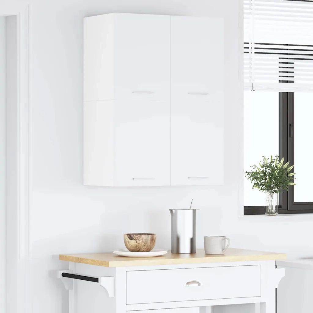 Armadio pensile 2 pcs Bianco 60 x 31 x 40 cm Legno multistrato 884163