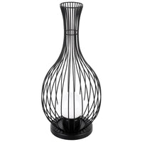 Piantana Esterno Contemporaneoa Fossombrone Metallo Nero 1 Luce E27