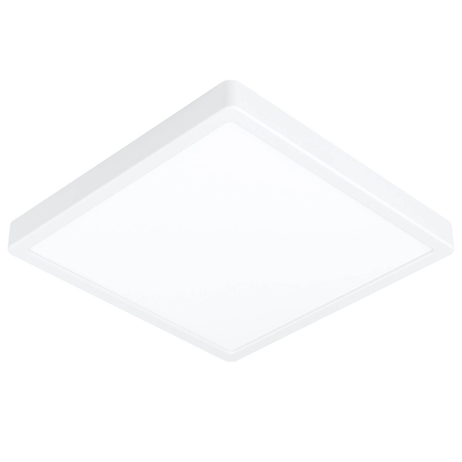 Plafoniera Quadrata Esterno Contemporaneo Argolis-Z Alluminio Bianco Led