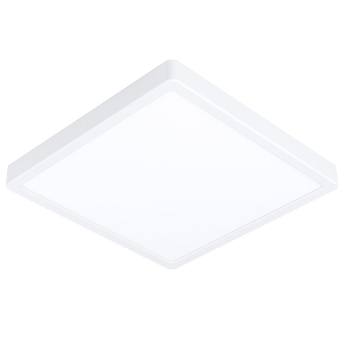 Plafoniera Quadrata Esterno Contemporaneo Argolis-Z Alluminio Bianco Led