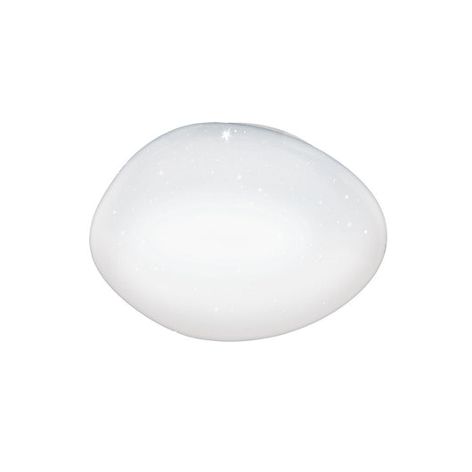 Plafoniera Contemporanea Sileras-Z Piccola Led Acciaio Bianco