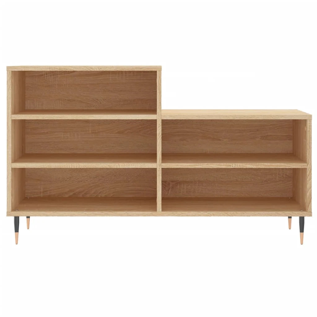 Scarpiera mobile contenitore per scarpe mobile per ingresso/corridoio/soggiorno design Sonoma 102 x 36 x 60 cm legno ingegnerizzato marrone 02_0021673