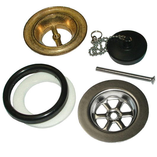 Piletta Ottone Cr.C/Tappo 1 1/2"       E