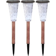 Set di 3 fari solari - Canopo - 20 lumen - Beige