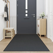 vidaXL Zerbino Nero 115x300 cm