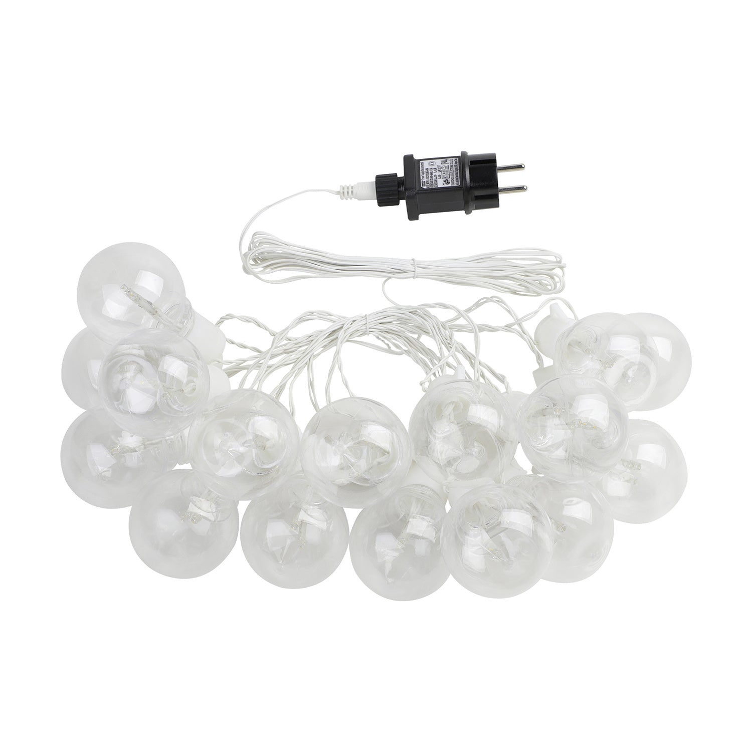 Catena Per Esterno Contemporaneo Partaj Policarbonato Bianco E Trasp Led