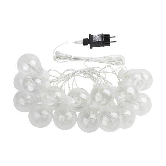 Catena Per Esterno Contemporaneo Partaj Policarbonato Bianco E Trasp Led