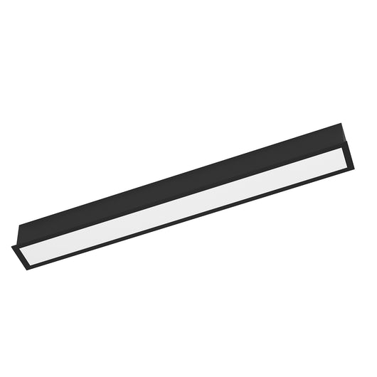 Lampada Ad Incasso Esterno Moderno Salitta Alluminio Nero Led L60Cm