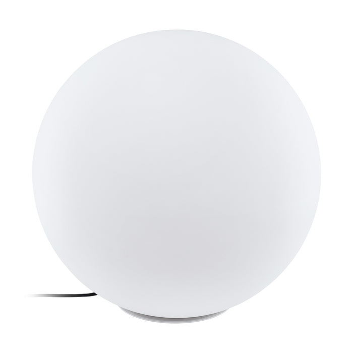Sfera Esterno Luce Colorata Monterolo Policarbonato Bianco E27 D60Cm