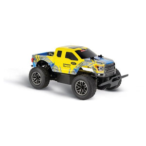 Radiocomando carrera toys 370182020 ford f 150 raptor 2,4 ghz giallo