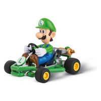Radiocomando carrera toys 370200984 mario kart pipe luigi 2,4 ghz verd