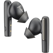 Poly auricolari nerofumo voyager free 60+ uc + adattatore bt700 usb-c + custodia di ricarica touchscreen - 7Y8G4AA