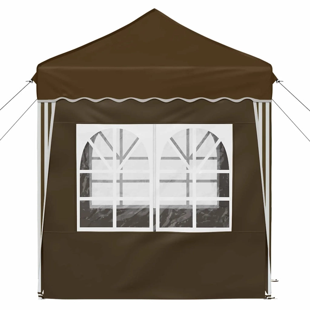 Tenda per feste a pop-up 195 x 195 x 245 cm Tortora