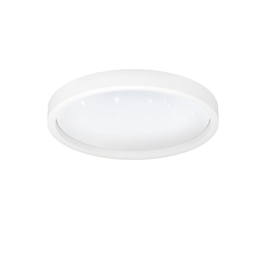 Plafoniera Moderna Montemorelos-Z Alluminio Bianco Luce Led Integrato 17,8W
