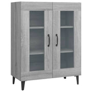 Buffet credenza cassettiera armadio mobile contenitore organizer cucina soggiorno Sonoma 69,5 x 34 x 90 cm legno ingegnerizzato grigio 02_0036448
