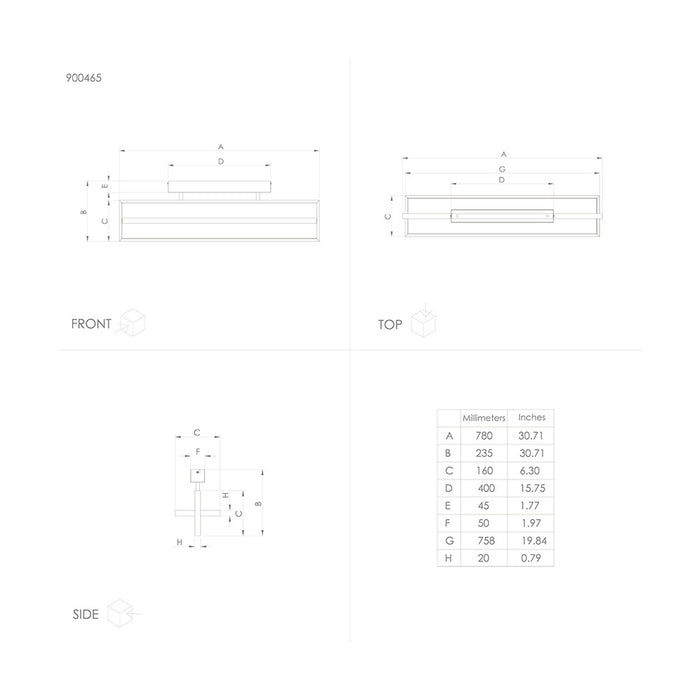 Plafoniera Moderna Siberia Led Acciaio Nero