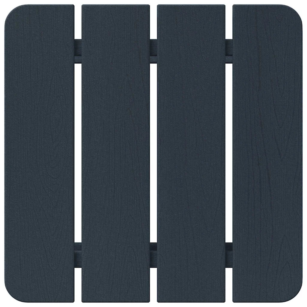 Tavolo laterale Blu navy 38 x 38 x 46 cm Polietilene 42006634