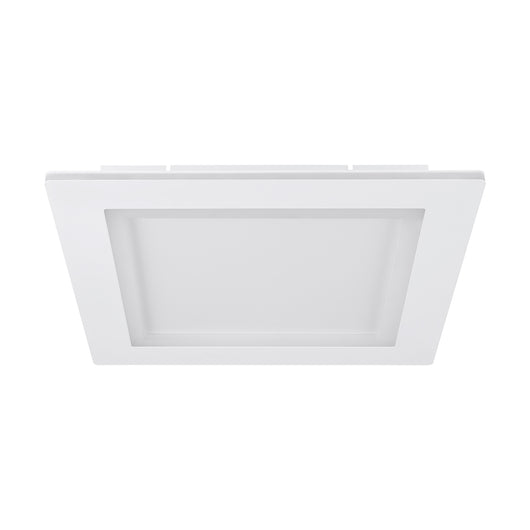Plafoniera Contemporanea Padrogiano-Z Acciaio Bianco Luce Led Integrato 27,9W