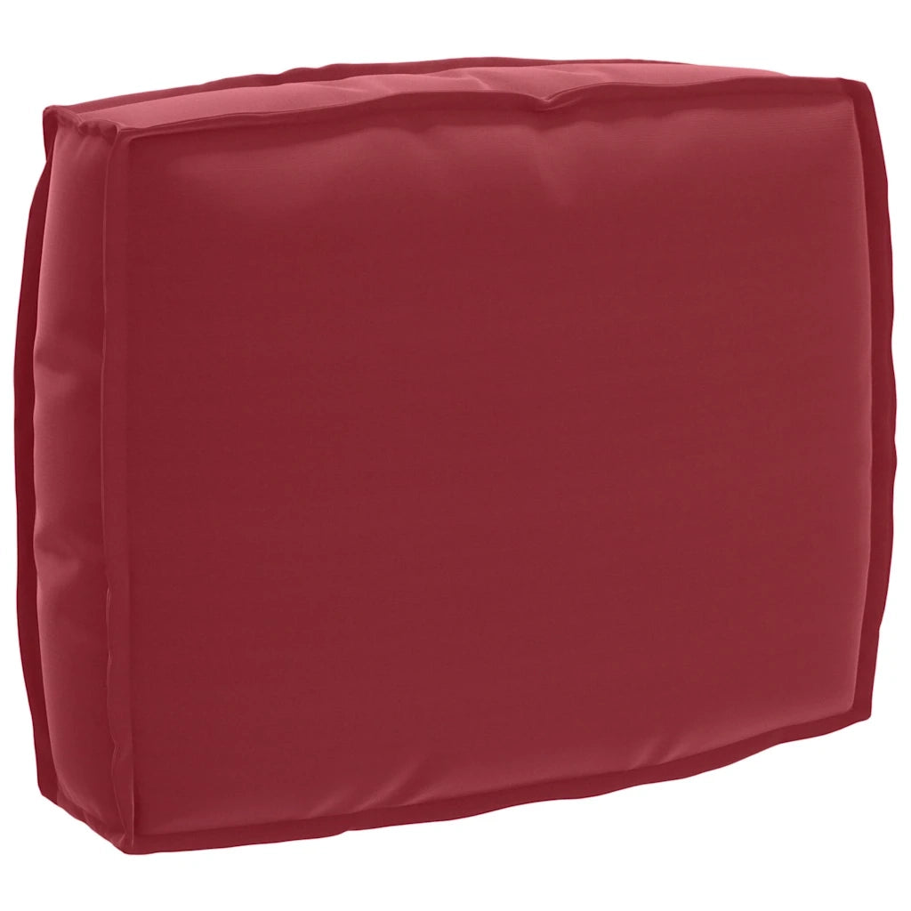 Cuscino Rosso Vino 50 x 40 x 12 cm Tessuto Oxford 42001464