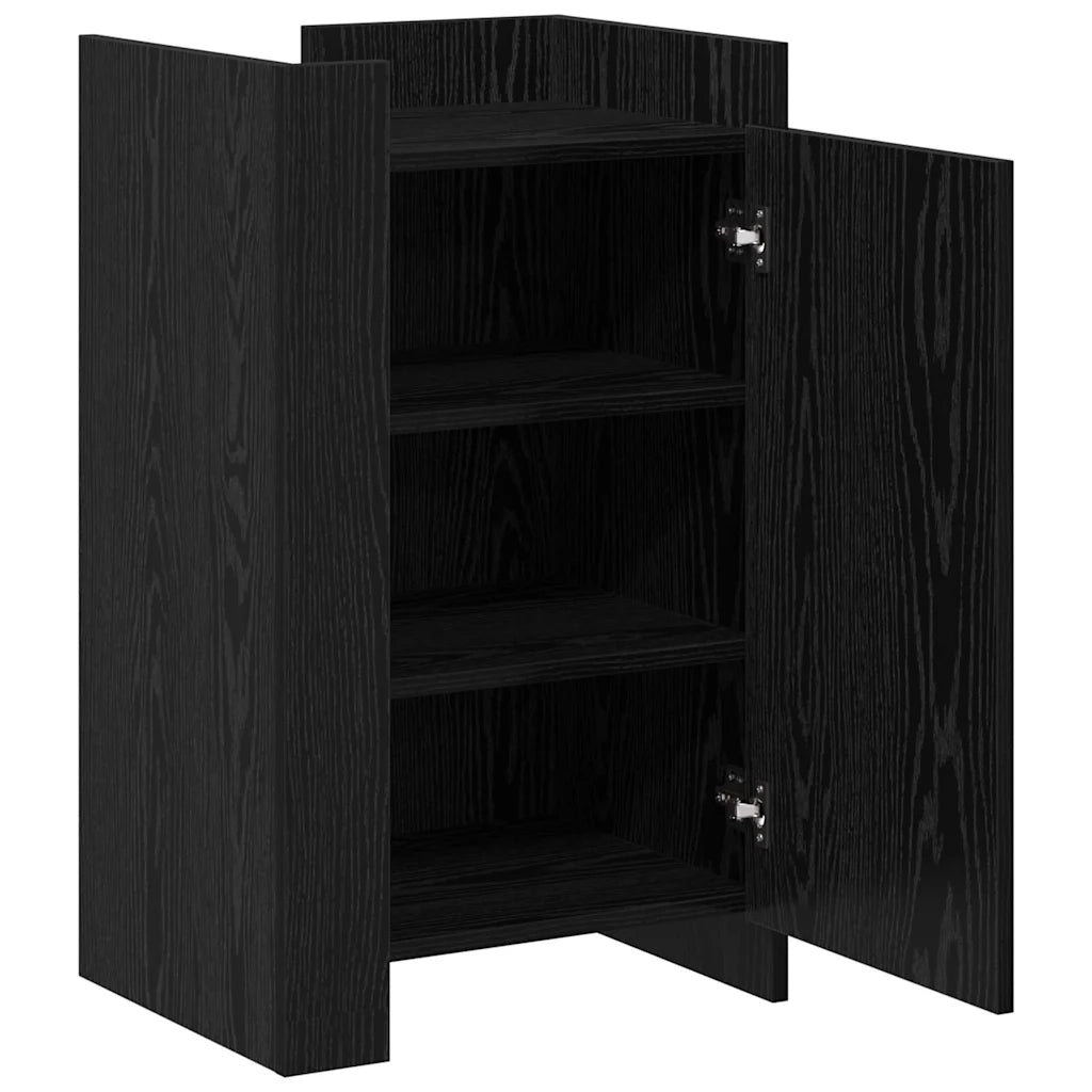 Credenza Rovere Nero 45 x 35 x 75 cm 869176