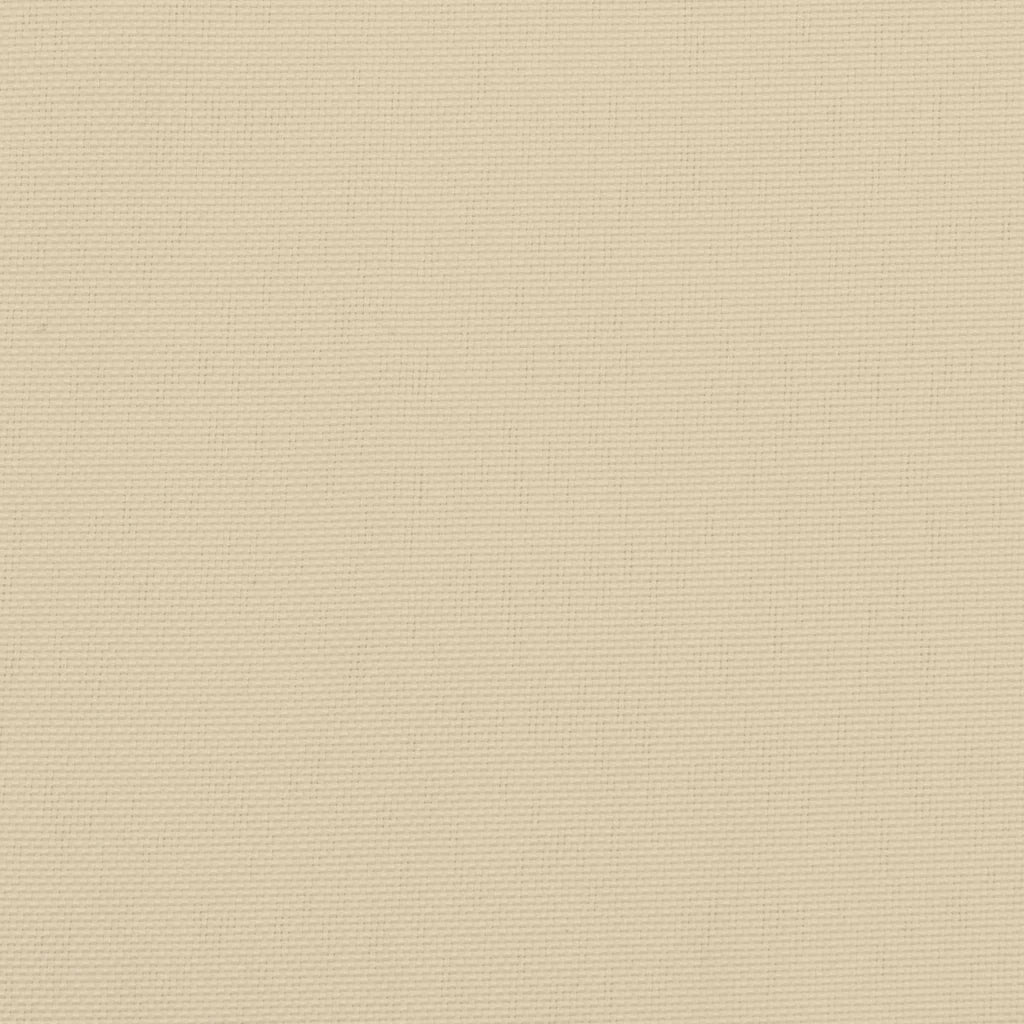 Cuscini per Sedia 2 pz Beige 50x50x4 cm in Tessuto Oxfor4
