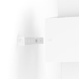 Applique Minimal Timparossa Acciaio Bianco 1 Luce E27