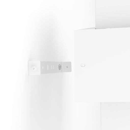 Applique Minimal Timparossa Acciaio Bianco 1 Luce E27