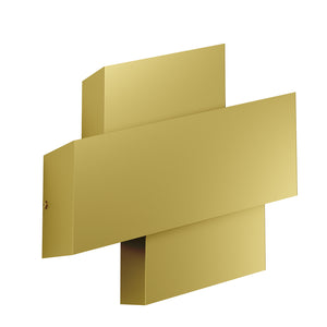 Applique Minimal Timparossa Acciaio Oro 1 Luce E27