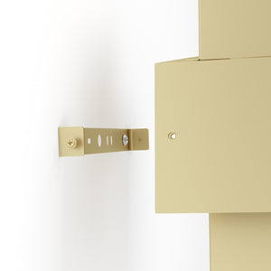 Applique Minimal Timparossa Acciaio Oro 1 Luce E27