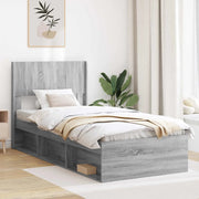 Testiera Letto Sonoma grigio PB