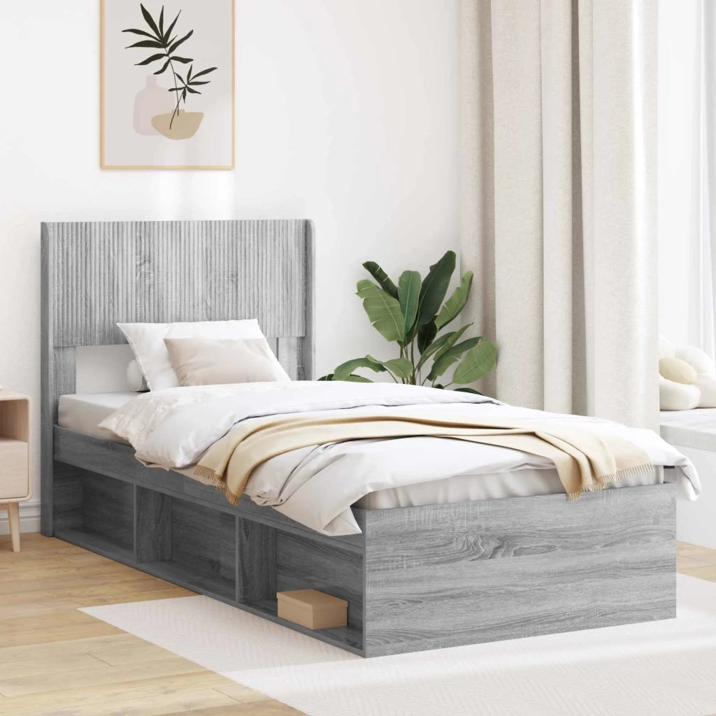 Testiera Letto Sonoma grigio PB