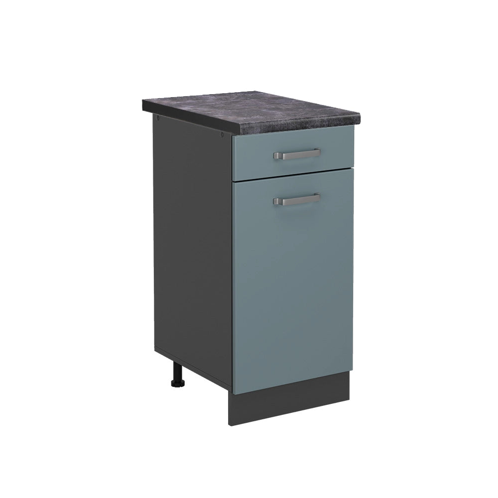 Vicco Mobiletto base per cucina Grigio-blu 40 cm , PL Antracite