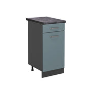Vicco Mobiletto base per cucina Grigio-blu 40 cm , PL Antracite