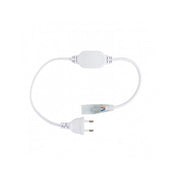 Trade Shop - Spina Per Strisce Led Da 12 Mm 220v Presa Di Accensione Strip Led S-220v-12 -