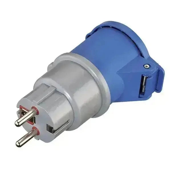 Adatt.presa iec 16a spina schuko
