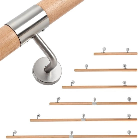 Levigatrice per Scale in Legno 150 cm - Finestra di Scale con Kit di Montaggio - Per Scale, Sottotetto e Entrata - Interno e Esterno