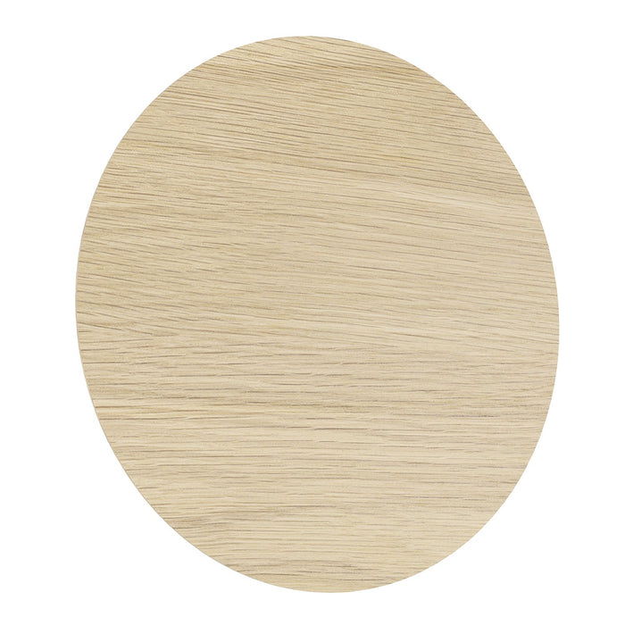 Applique Contemporanea Alamilo Acciaio Bianco Luce Led Integrato 9,2W