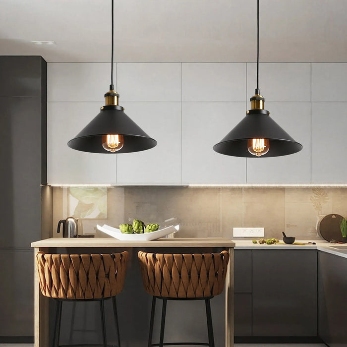 Lampada Da Soffitto Pensile Porto Black