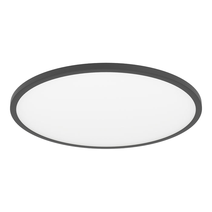 Plafoniera Moderna Sarsina-Z Alluminio Nero Luce Led Integrato 41W